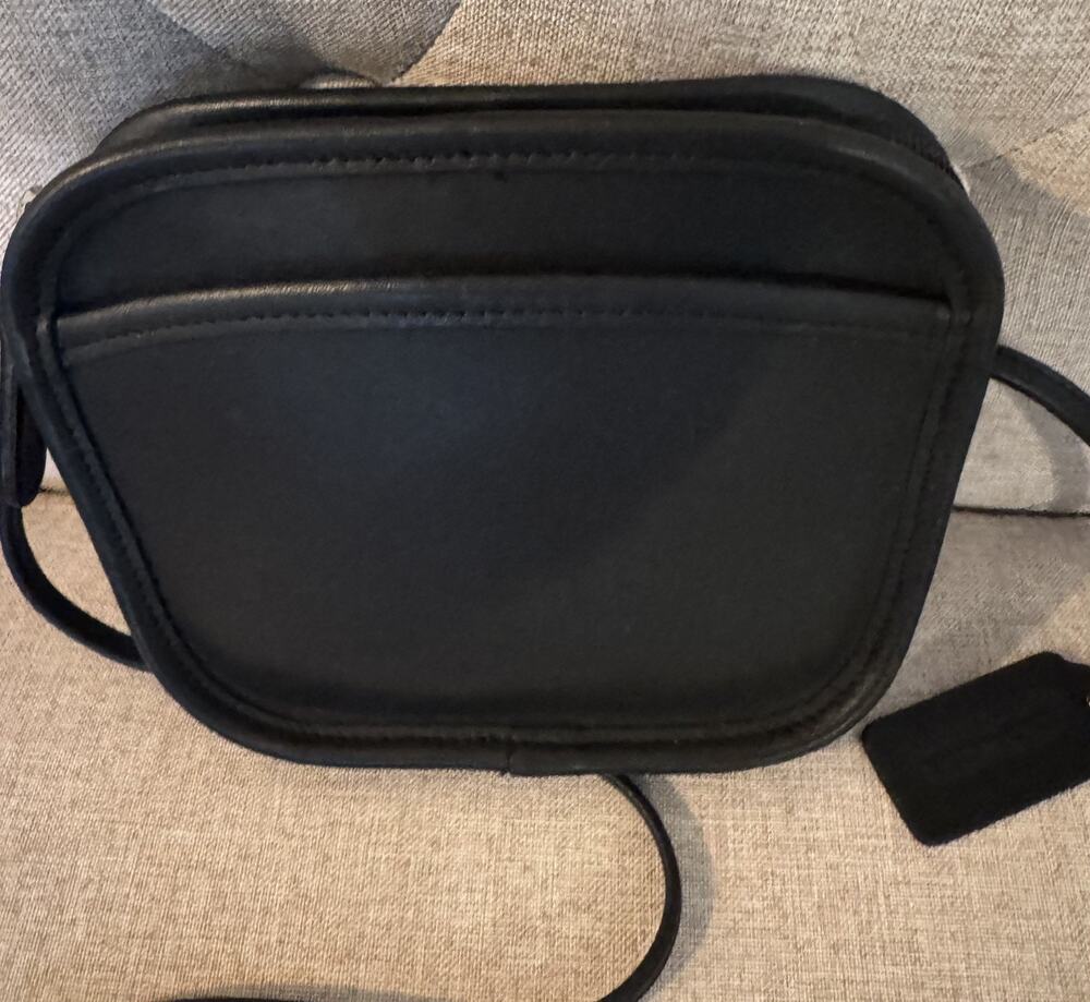 Vintage COACH 9935 Hadley Zip Leather Crossbody Mini Bag C872-304 MADE IN USA